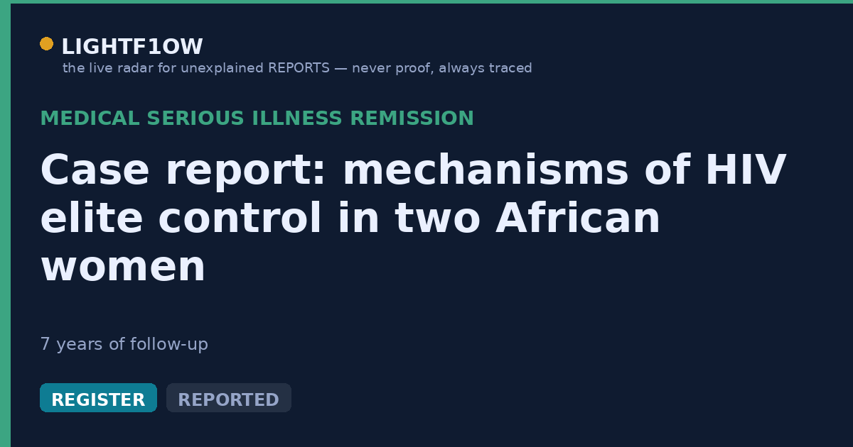 Case report: mechanisms of HIV elite control in two African women