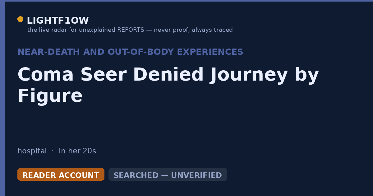 Coma Seer Denied Journey by Figure