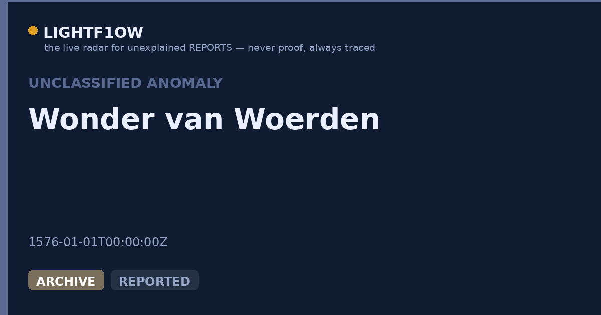 Wonder van Woerden